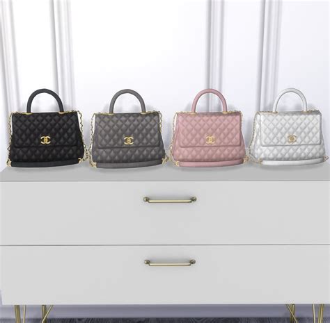 chanel cc delivery bag|Chanel bag cc sims 4.